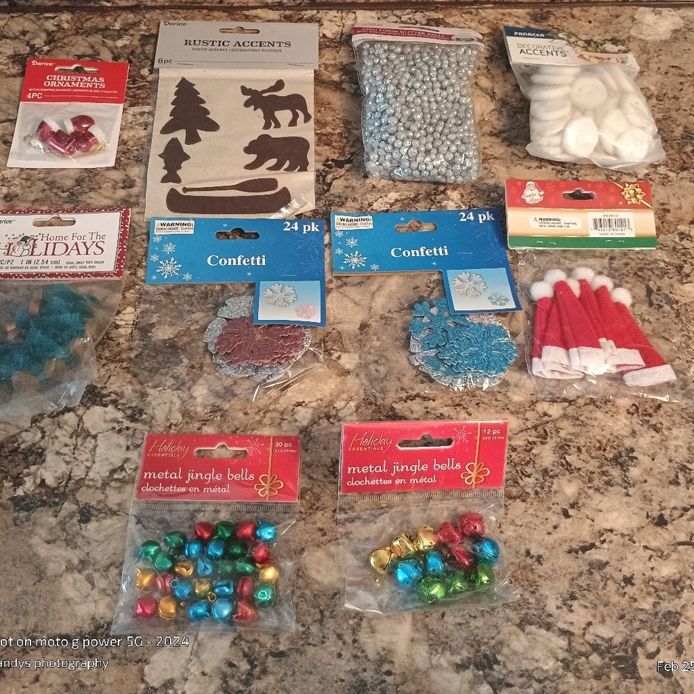Holiday Craft Supplies Set Crackers Bundle Arts And Crafts Set All New